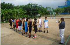 团结拼搏展现风采“工会篮球对抗赛”报道